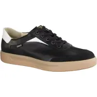 Finn Comfort Interlagos Schwarz/Weiß, Herren, Sneaker, Leder, Korkfußbett, NEU - Herrenschuhe Sneaker / Schnürschuh, Schwarz, leder (velour/nube/clio)
