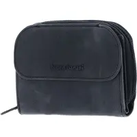 Bruno Banani Leder Geldbörse Wallet Blue dunkelblau