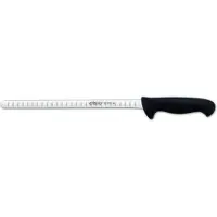 Arcos Lachsmesser Farbe - Prof 293325 aus Nitrum-Edelstahl und mango ergonomisches schwarzes Polypropylen mit 30 cm Klinge, Vitrine