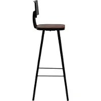 vidaXL "Winterschlussverkauf "Barhocker 4er Set - CLORIS - Barstuhl - Optimal Komfort, Massives Altholz - 45 x 36 x 99 cm - DEMöbel8930901