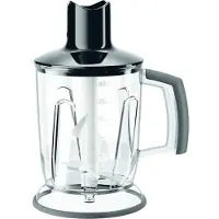 Braun MQ40 Zerkleinerer-/Mixer-Aufsatz (1,25l) Schwarz MQ40BK