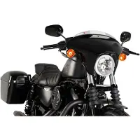 Puig 21053H Batwing SML Sport passend fuer HARLEY DAVIDSON SPORTSTER 883 IRON XL883N Getönt
