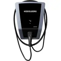 Amperfied Heidelberg 11kW Wallbox connect.solar inkl. FI-Schutz mit 7,5 mTyp 2-Ladekabel