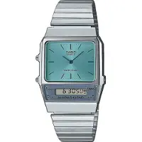 Casio Collection Armbanduhr digital/analog silberfarben AQ-800EC-2AEF