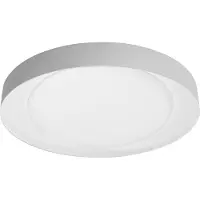 Ledvance SMART+, Intelligente Deckenbeleuchtung, WLAN, Grau, Polymethylmethacrylat (PMMA), 3000 K, 6500 K