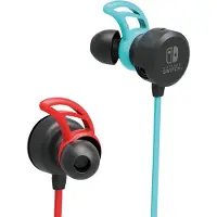 Hori Earbuds Pro, Kabelgebunden, Gaming, Kopfhörer, Blau, Rot