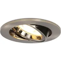 HOFTRONIC™ LED Einbaustrahler 4W 345 Lumen 2700K GU10 Schwenkbar Edelstahl