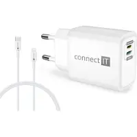Connect IT CWC-2090-WH, Drinnen, AC, 12 V, 1 m, Weiß