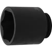 Bgs 5500-100 Kraft-Steckschlüssel-Einsatz Sechskan t, tief, Antrieb Innenvierkant 25 mm (1"), SW 100