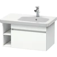 Duravit Waschtischunterschrank DuraStyle 73x44,8cm, Beck. re, weiß matt, 1 Auszug