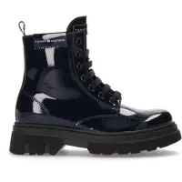 Tommy Hilfiger Schuhe Stiefeletten aus Lace Up Bootie Blue T4A5330400775800800