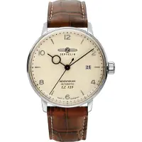 Zeppelin 8062-5 Herren-Automatikuhr LZ129 Hindenburg Lederband braun