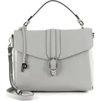PICARD Umhängetasche Handtasche Neapel Shoulder Bag Kiesel grau