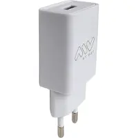 Myway , Ladegerät 2A mit Micro-USB-Kabel 1m Schnellladung, Weiß