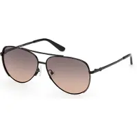 GUESS GU00193 01B shiny black 62/12/140 Damen Sonnenbrillen