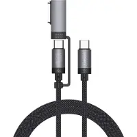 4smarts MagSafe 3 Adapter und USB-C Kabel ComboCord 100W 2m