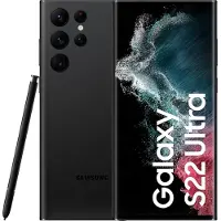 Samsung Galaxy S22 Ultra SM-S908B, 17,3 cm (6.8"), 8 GB, 128 GB, 108 MP, Android 12, Schwarz