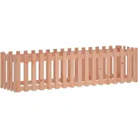 vidaXL Hochbeet Lattenzaun-Design 200x50x50 cm Massivholz Douglasie
