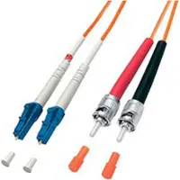 Equip LC/ST Glasfaser-Adapterkabel- OM1/OM2, 5.0m , 50/125µ, 5 m, OM2, LC, ST