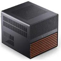 Jonsbo N5, Midi Tower, PC, Schwarz, ITX, Mini-ATX, ATX, XL-ATX, Stahl, Aluminium, Wolle, Gaming
