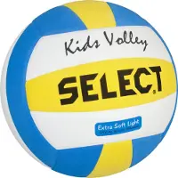 Select Kids Volleyball weiß blau gelb 4