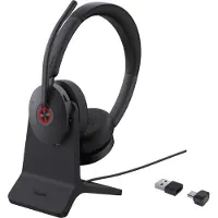 Yealink BH74 mit Ständer UC USB-C/A Headset, Kabellos, Büro/Callcenter, 162 g, Kopfhörer, Schwarz