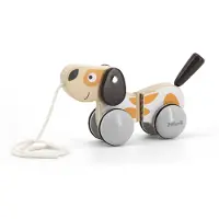 PolarB Viga Toys - Holz-Ziehhund Viga PolarB