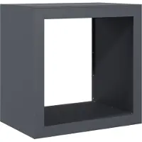 vidaXL Brennholzregal Anthrazit 60x40x60 cm Stahl