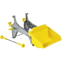 Rolly Toys Kid Lader monierbar an alle rollyKid Traktoren, silber, Maße: 61x37x31 cm; 40 931 0