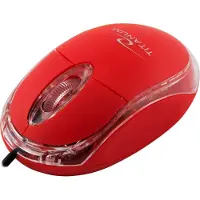 Esperanza Titanum, rechts, Optisch, USB Typ-A, 1000 DPI, Rot