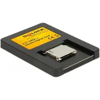 DeLOCK 91673, SD, Schwarz, 2.5", 150 Mbit/s, SATA, 70 mm
