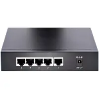 StarTech.com .COM 5 Port Gigabit Switch Unverwalteter 2,5Gbit/s Switch Netzwerk/Lan Switch/Verteiler Tisch/Wandmontage 10/100/1000Mbit/s