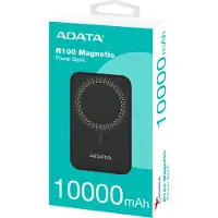 ADATA R100 MAGNETIC - Power Bank 10000mAh schwarz