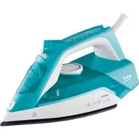 Beko SIM3122T Dampfbügeleisen Keramik-Bügelsohle 2200 W Blau