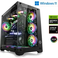 CSL-Computer Gaming PC, AMD Ryzen 7 9700X, 3800 MHz, GeForce RTX 5070 Ti, 32 GB DDR5 RAM, 2000 GB M.2 SSD, Windows 11 Home, USB 3.2 | M11880H