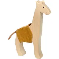 Sigikid Cudly Wudly Holztier Giraffe, Holzfigur, Spielfigur, Holzspielzeug, Spielzeug, Dekoration, 39393