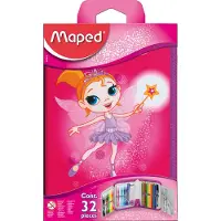Maped 967812, Weiches Federmäppchen, Mehrfarbig, Abbildung, Reißverschluss