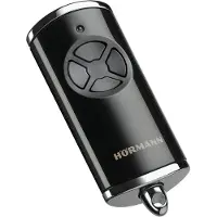 Hörmann Handsender HSE4 868-BS Hochglanz Chrom schwarz Fernbedienung