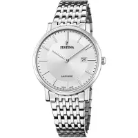 Festina Uhr Swiss Herren silber Armband Edelstahl UF20018/1