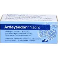 Ardeypharm GmbH Ardeysedon Nacht Tabletten bei nervös bedingten Einschlafstörungen, 50 St. Tabletten
