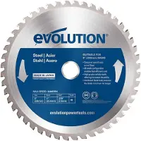 Evolution 230 mm / 48 Zähne TCT Widia-Stahl-Sägeblatt für Kettensägen