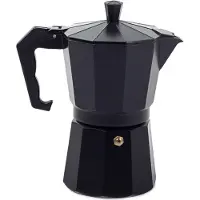 BundiGlassware Verk 07044 Kaffeemaschine für 12 Tassen 600ml Aluminium