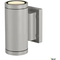 SLV Up-Down Leuchte New Myra Up-Down 15 cm Silbergrau