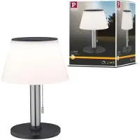 Paulmann Lillesol Solarzelle Leuchte Stainless Steel - , Lillesol, dimmbar, Metall, Modern