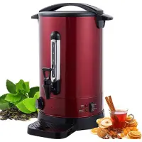 Arebos AR-HE-GKE88R, Rot, Edelstahl, 450 mm, 2,6 kg, 220 - 240 V, 1,2 m