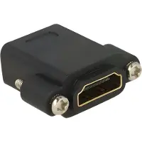 DeLOCK HDMI-Adapter HDMI W bis W Schwarz (85125)