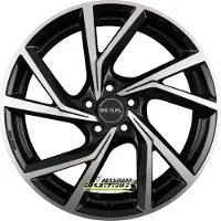 Mak Kassel black mirror 8x18 ET47 - LK5/114.3 ML76 Felge Alu