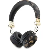 GUESS In-Ear Bluetooth Kopfhörer Enc Gubh70Eposmk Schwarz/Schwarz Peony Script Runde Form