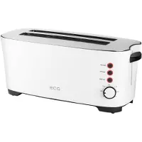 Ecg ST 13730 | Toaster | 4 Toastscheiben | Auftaufunktion | Aufwärmfunktion | 1350 W | weiss |