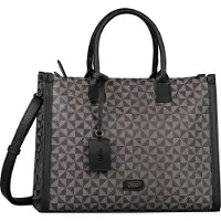 Gabor Shopper "Barina" mit besonderem grafischen All-Over-Druck und Glattlederoptik Details